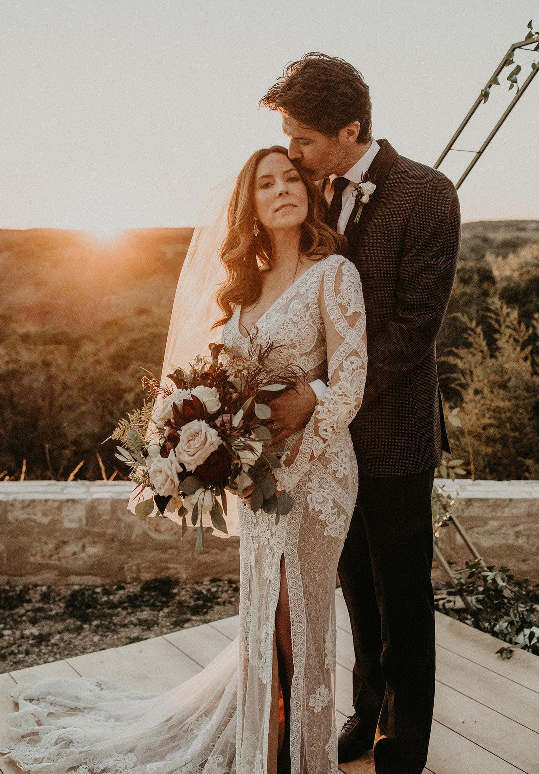 Moody & Romantic Wedding at The Villa