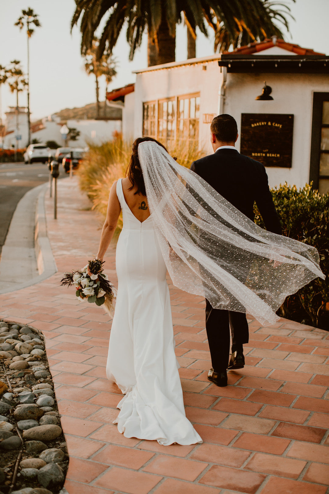 A Boho Chic Wedding at the Casino