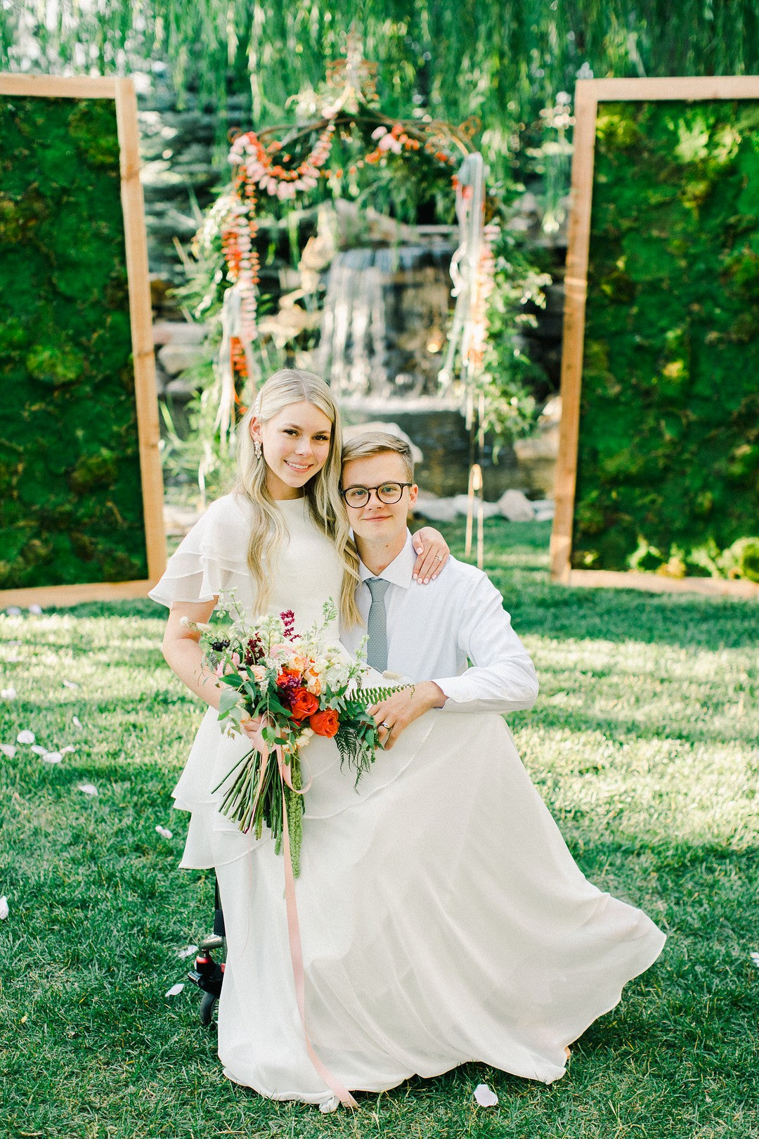 A Gorgeous Intimate Garden Wedding