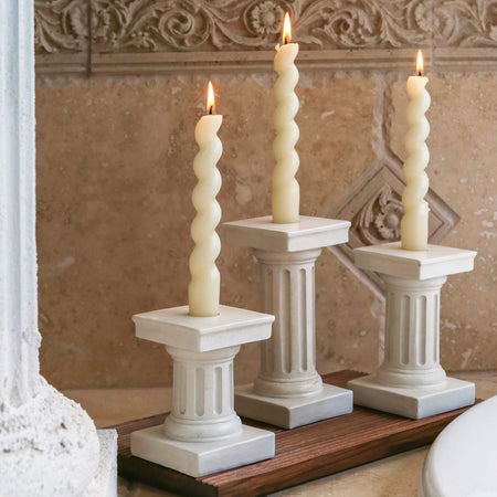 Greek Column Candle Stick/ Votive Holder - Alternate Image 2