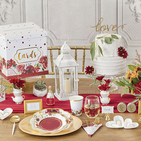 Kate Aspen Burgundy Blush Collections