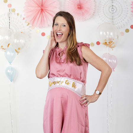 Baby Shower Belly Sash & Game Set Main Image, Kate Aspen | Party Kit