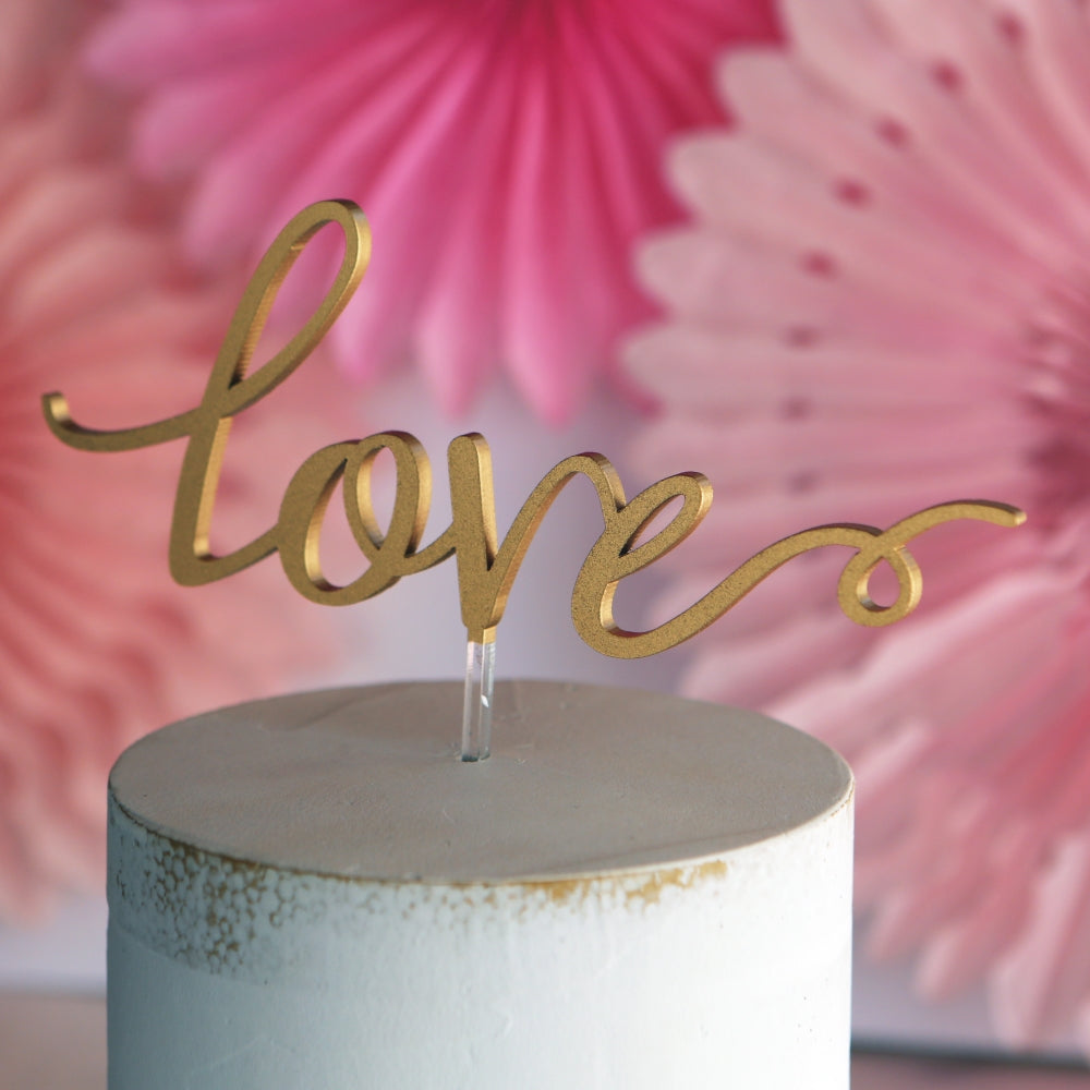 Love Cake Topper Alternate Image 8, Kate Aspen | Cake Toppers