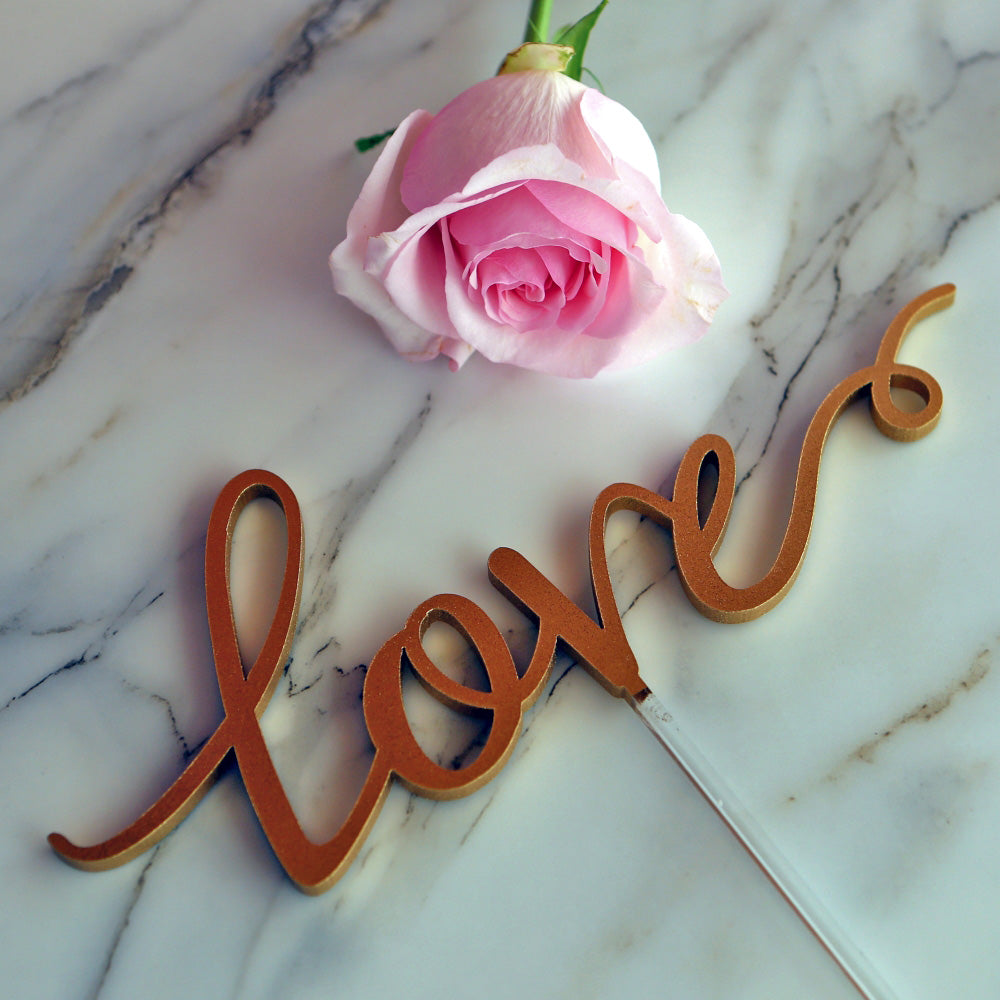 Love Cake Topper Main Image0, Kate Aspen | Cake Toppers