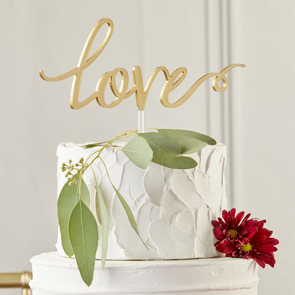 Love Cake Topper Alternate Image 4, Kate Aspen | Cake Toppers