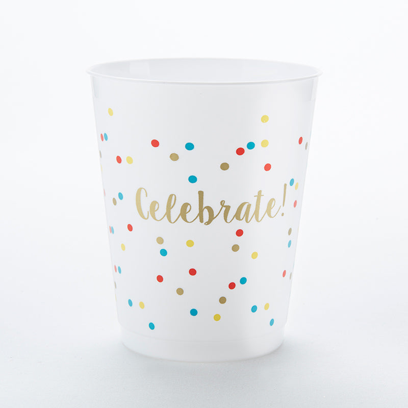 Celebrate 14 oz. Stadium Cups (Set of 12) Main Image, Kate Aspen | Cups