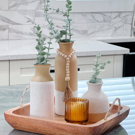 Modern Farmhouse Vase (Set of 3) Alternate Image 2, Kate Aspen | Vase