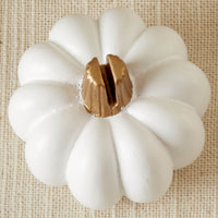 Thumbnail for White Pumpkin Place Card Holder (Set of 6) Alternate Image 9, Kate Aspen | Place Card/Place Card Holder