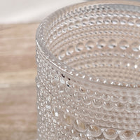 10 oz. Textured Beaded Clear Glass (Set of 6) Alternate Image 7, Kate Aspen | Drinking Glasses