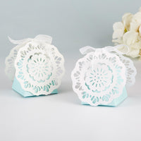 Something Blue Lace Favor Box (Set of 12) Main Image, Kate Aspen | Favor Box