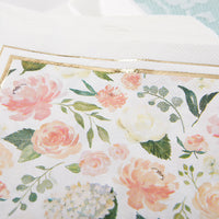 Thumbnail for Floral Paper Napkins (Set of 30) Alternate Image 3, Kate Aspen | Serveware