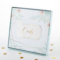 Thumbnail for Geometric Floral Card Box Alternate Image 6, Kate Aspen | Card Box