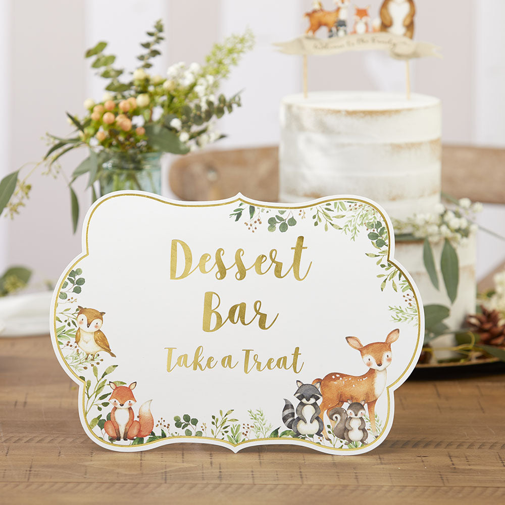 Woodland Baby Décor Sign Kit (Set of 8) Alternate Image 7, Kate Aspen | Banners & Signs