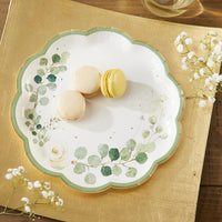 Botanical Garden 9 in. Premium Paper Plates (Set of 16) Alternate Image 3, Kate Aspen | Plates