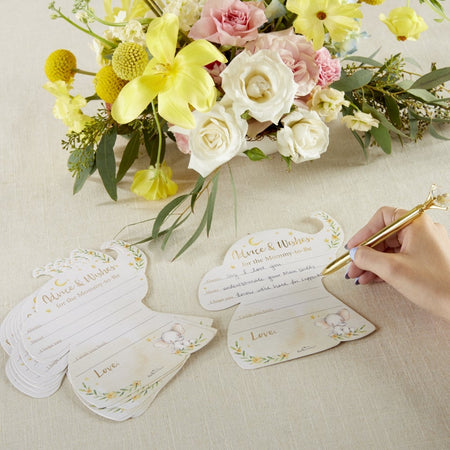 Elephant Baby Shower Advice Card & Baby Shower Game (Set of 50) Alternate Image 2, Kate Aspen | Games and Advice Cards