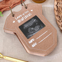 Baby Shower Prediction Advice Card Keepsake Book - Kraft Onesie Shape (Set of 50) Alternate Image 4, Kate Aspen | Games and Advice Cards