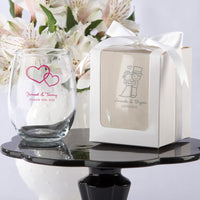 Thumbnail for White 9 oz. Glassware Gift Box with Ribbon (Set of 20) Alternate Image 9, Kate Aspen | Glassware Gift Box