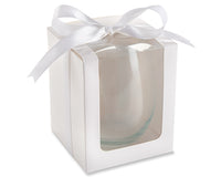 Thumbnail for White 15 oz. Glassware Gift Box with Ribbon (Set of 20) Alternate Image 7, Kate Aspen | Glassware Gift Box