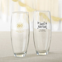 Personalized 9 oz. Stemless Champagne Glass Alternate Image 6, Kate Aspen | Champagne Flutes