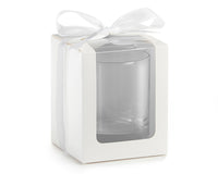 Thumbnail for White 9 oz. Glassware Gift Box with Ribbon (Set of 20) Alternate Image 7, Kate Aspen | Glassware Gift Box