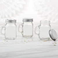 4 oz. Mini Mason Mug Shot Glass with Lid - DIY Alternate Image 4, Kate Aspen | Shot Glasses