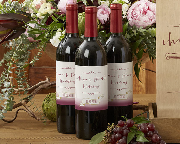 Personalized Wine Bottle Labels - Vineyard Alternate Image 2, Kate Aspen | Wine Bottle Labels