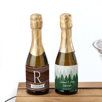 Thumbnail for Personalized Mini Wine Bottle Labels - Winter Main Image, Kate Aspen | Wine Bottle Labels
