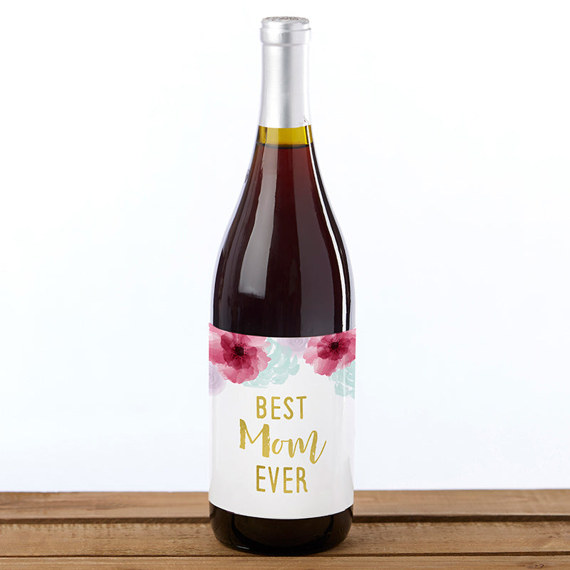 Mother's Day Wine Bottle Label (Set of 6) Main Image, Kate Aspen | Wine Bottle Labels