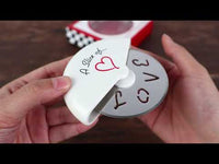 A Slice of Love Stainless-Steel Pizza Cutter in Miniature Pizza Box