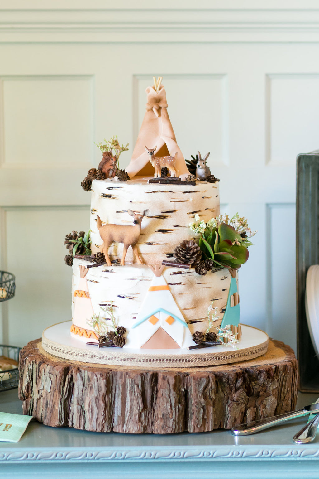 A Very Woodland Baby Shower Kate Aspen Joyner J Big. Michelle Photography JanayeShower7453 1024x