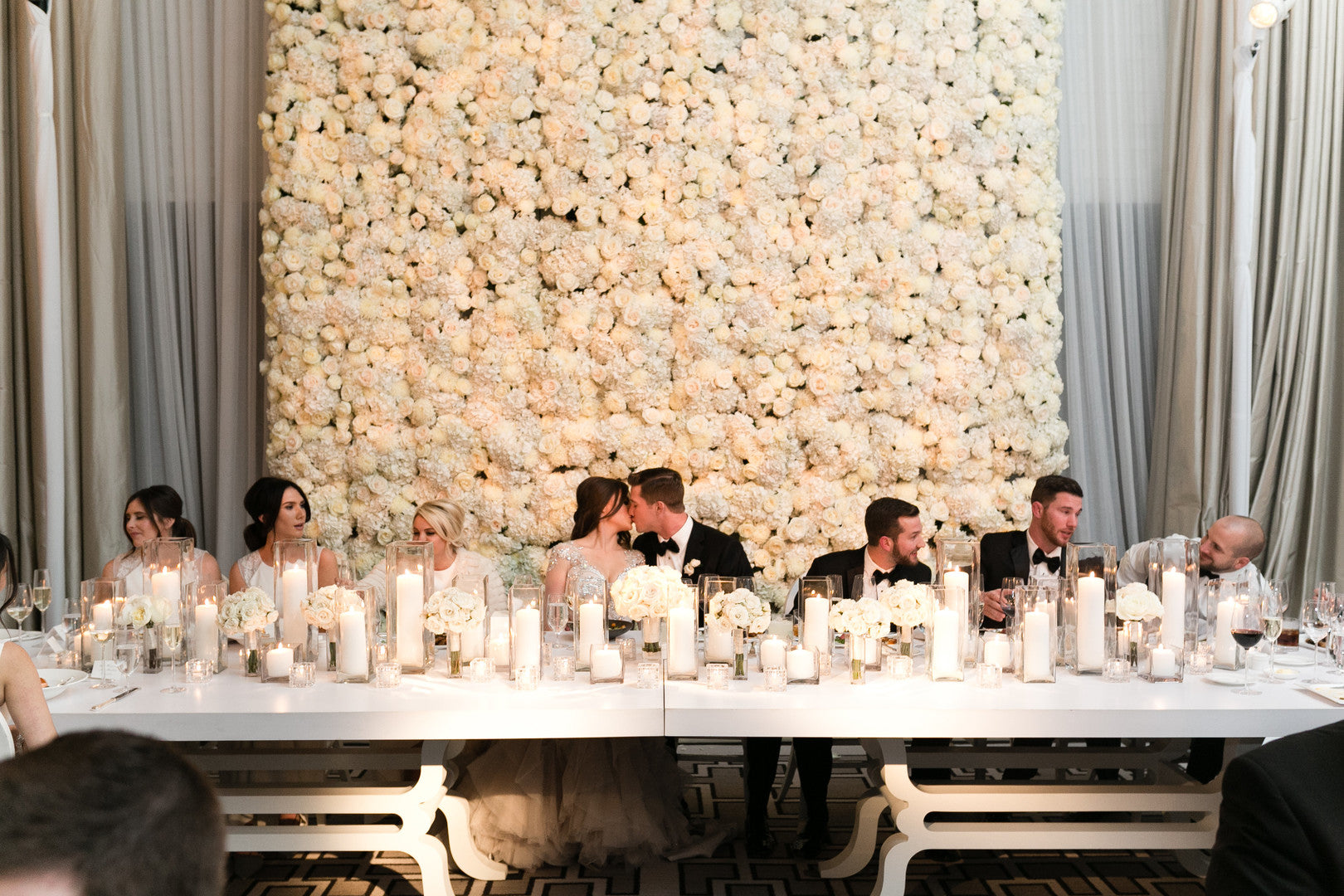 A Glamorous Floral Winter Wedding