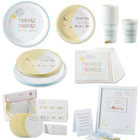 Thumbnail for Twinkle Twinkle Baby Shower 129 Pc Party Kit