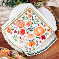 62 pcs Fall/Thanksgiving Tableware Set (16 Guests) | Kate Aspen | Alt Image 4