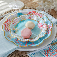 Beach Party Tableware Set - 7” Plate (set of 16), 9” Plate (set of 16), and Napkin (set of 30) Alternate Image 3 Kate Aspen | Tableware