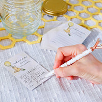 Honey Bear Baby Shower Activity Parenting Tip Jar Advice Cards Set Alternate Image 3 Kate Aspen | Games and Advice Cards