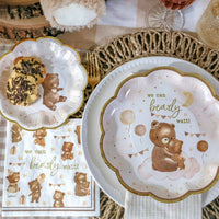 62 pcs We Can Bearly Wait Tableware Set Alternate Image 2 Kate Aspen | Tableware
