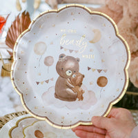 62 pcs We Can Bearly Wait Tableware Set Alternate Image 3 Kate Aspen | Tableware