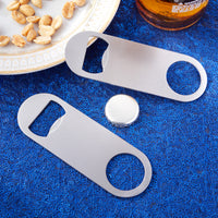 Thumbnail for Silver Oblong Bottle Opener - DIY