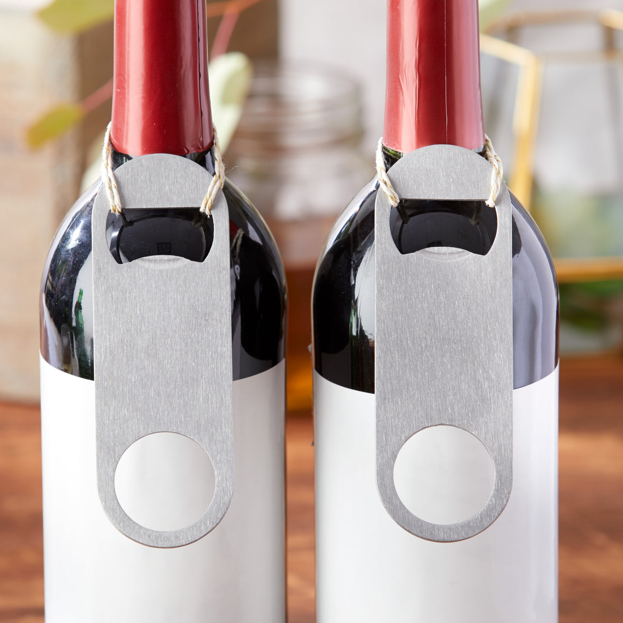 Silver Oblong Bottle Opener - DIY