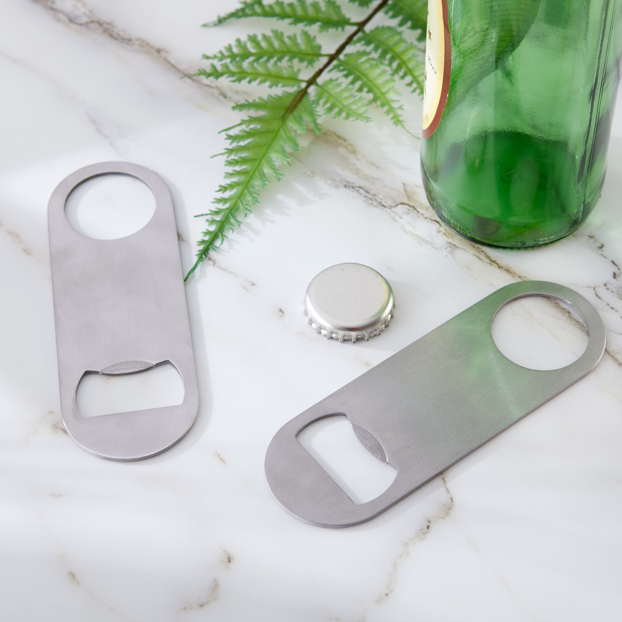 Silver Oblong Bottle Opener - DIY