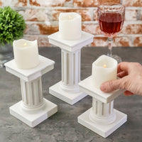 Greek Column Candle Stick/ Votive Holder - Alternate Image 3