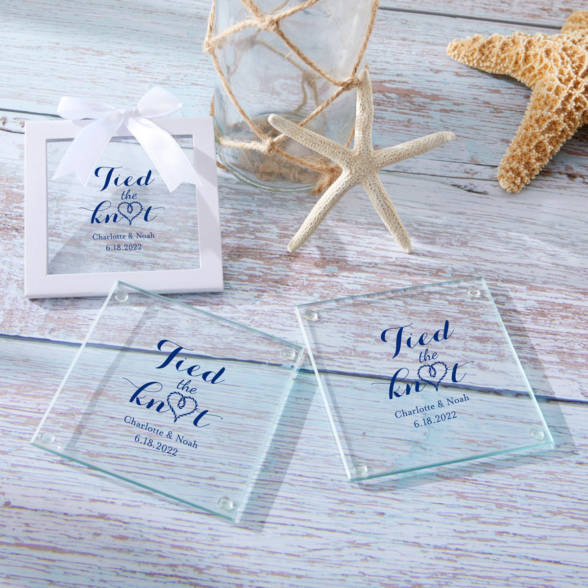 Personalized Glass Coasters – Kate Aspen