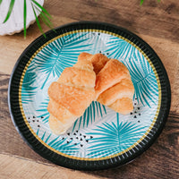 Tropical Chic 9 in. Premium Paper Plates (Set of 8)