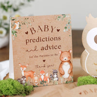 Woodland Baby Shower Advice Card Set Alternate Image 4 Kate Aspen | Games and Advice Cards