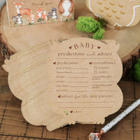 Woodland Baby Shower Advice Card Set Alternate Image 7 Kate Aspen | Games and Advice Cards