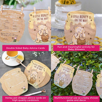 Honey Bear 50pc Cardstock Baby Shower Game Set Alternate Image 5 Kate Aspen | Games and Advice Cards