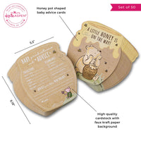 Honey Bear 50pc Cardstock Baby Shower Game Set Alternate Image 6 Kate Aspen | Games and Advice Cards