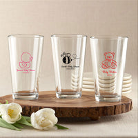 Personalized 16 oz. Pint Glass Alternate Image 7 Kate Aspen | Pint Glass