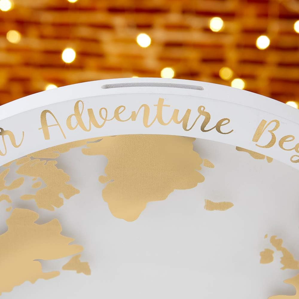 Wedding Guest Book Alternative - Globe