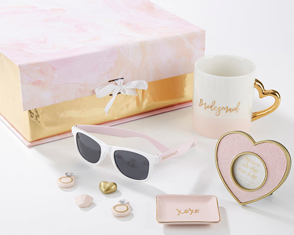Pink & Gold Will You Be My Bridesmaid Kit Gift Box Alternate Image 4, Kate Aspen | Gift Box